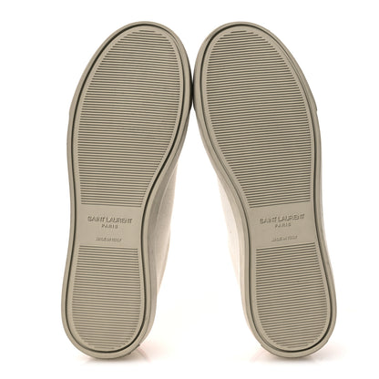 Saint Laurent Canvas Andy Low Top Sneakers 36 White Pink 7 of 13