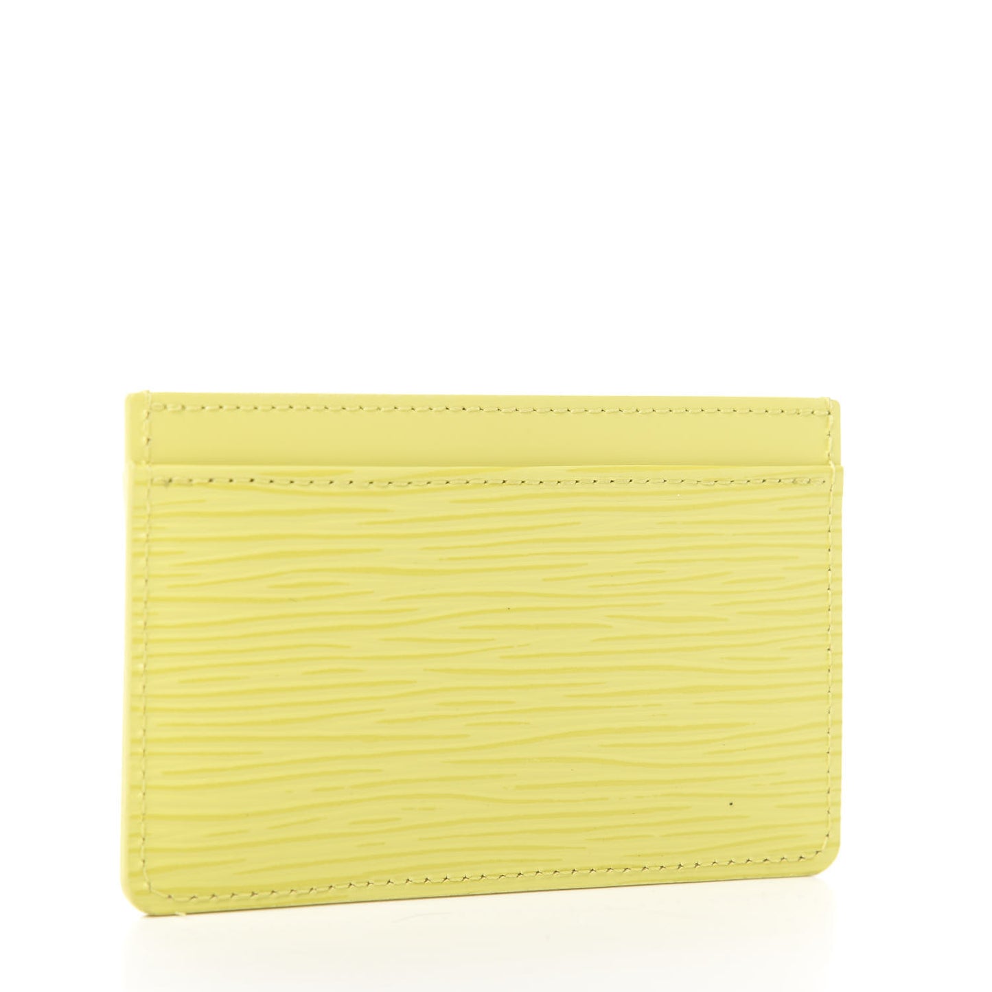 Epi Card Holder Vert Acide