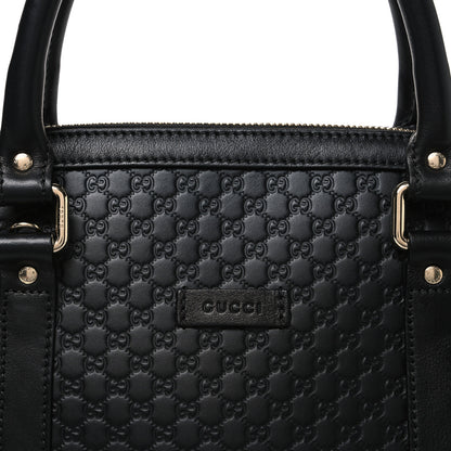 Gucci Microguccissima Medium Dome Bag Black 8 of 11