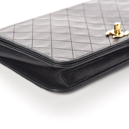 Chanel Lambskin Quilted Small Single Flap Black 10 of 11