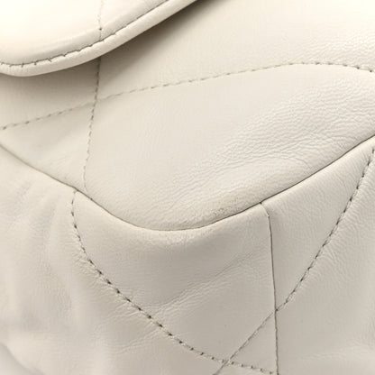 Chanel Lambskin Quilted Medium Chanel 19 Flap White 13 of 15