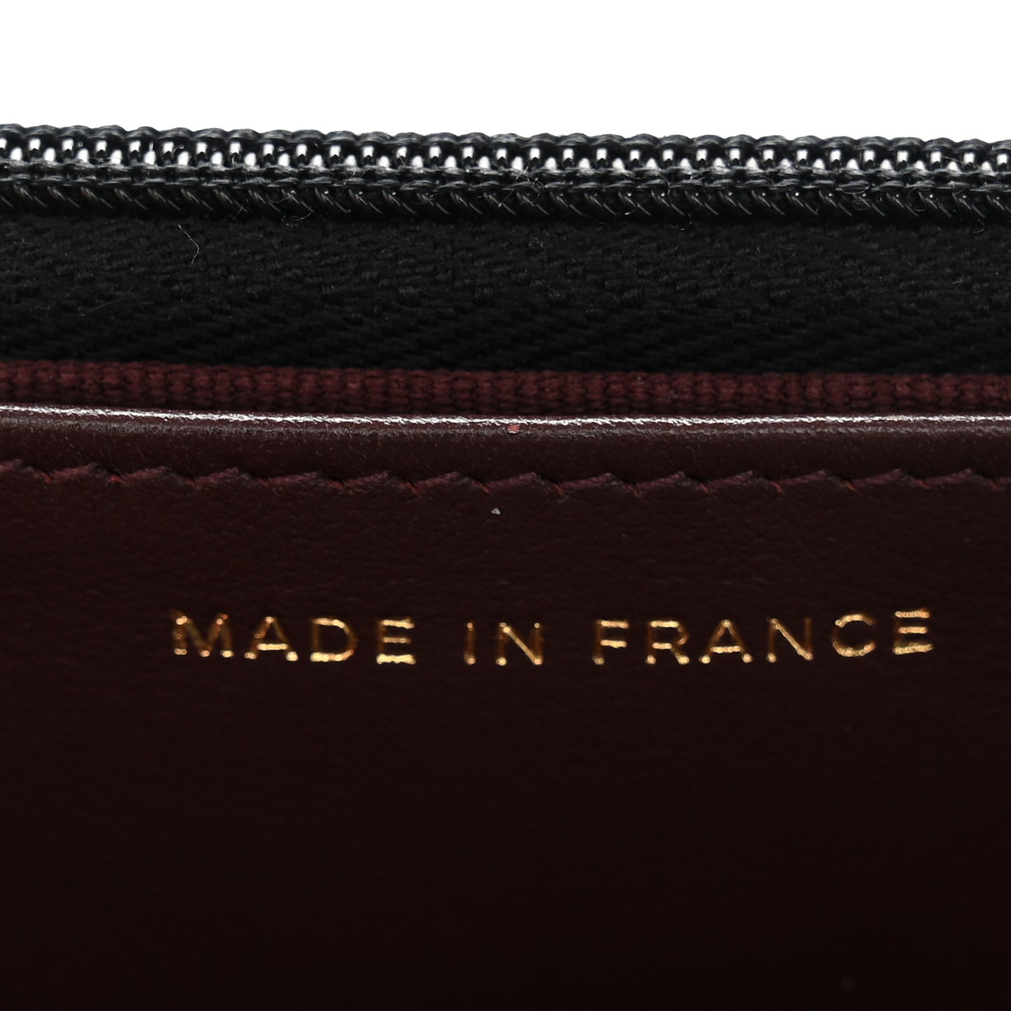 Caviar Quilted Wallet On Chain Black
