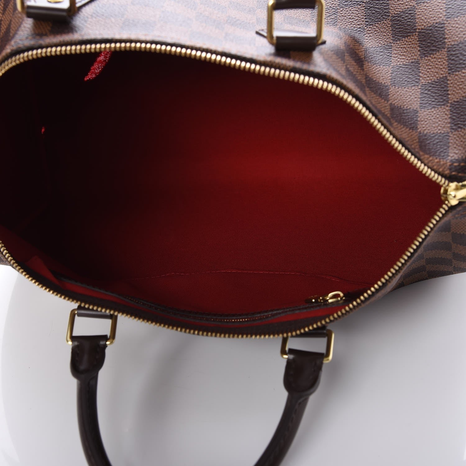 Louis Vuitton Damier Ebene Speedy 35 5 of 9