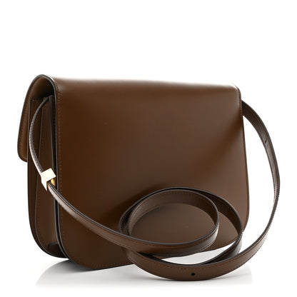 Celine Box Calfskin Medium Classic Box Flap Bag Camel 3 of 11