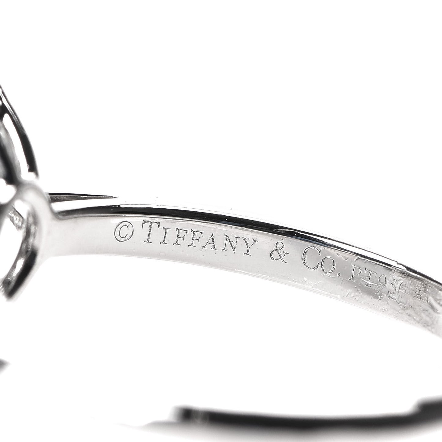 Platinum Diamond Flower Ring 50 5.5