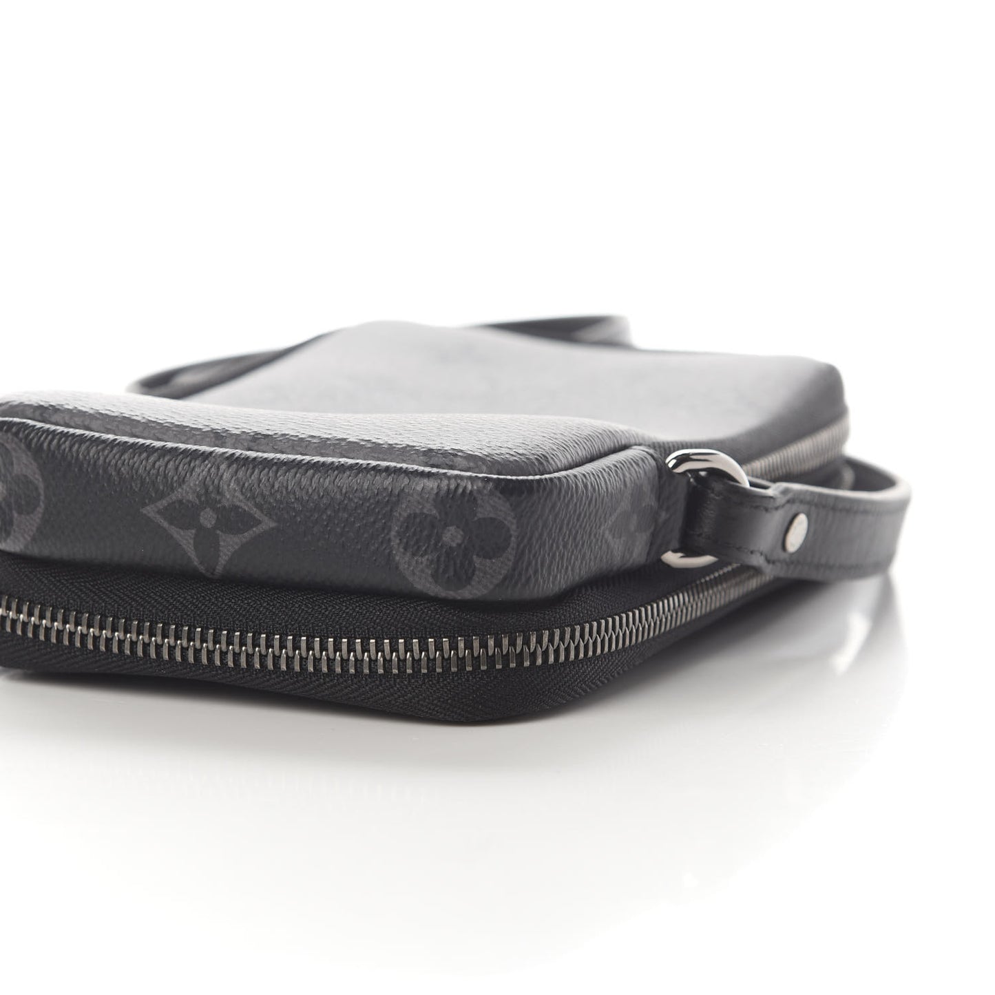 Monogram Eclipse Reverse Double Phone Pouch