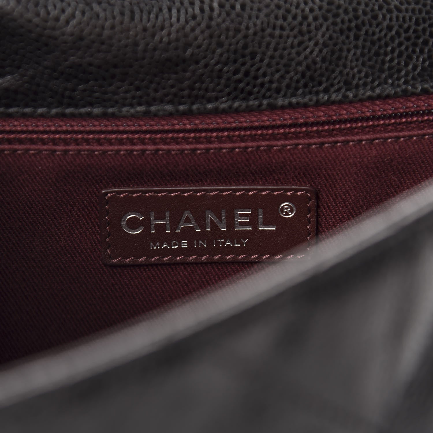 Chanel Crumpled Grained Calfskin Medium CC Crave Flap Black 8 of 10