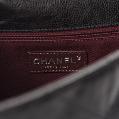 Chanel Crumpled Grained Calfskin Medium CC Crave Flap Black 8 of 10