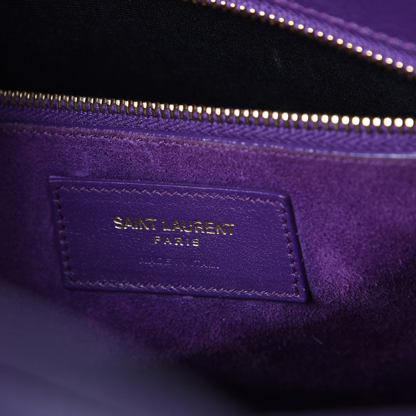 Calfskin Small Sac De Jour Purple