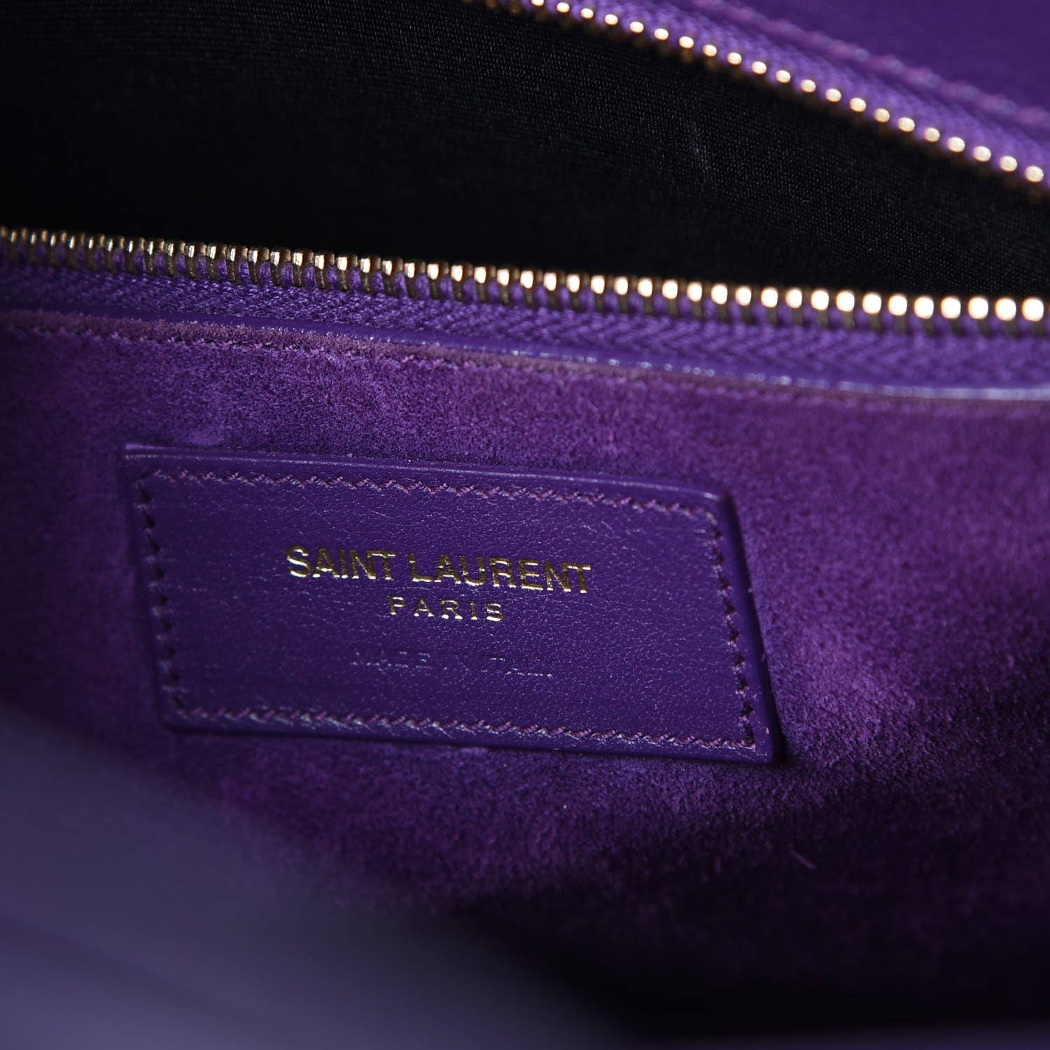 Saint Laurent Calfskin Small Sac De Jour Purple 7 of 10