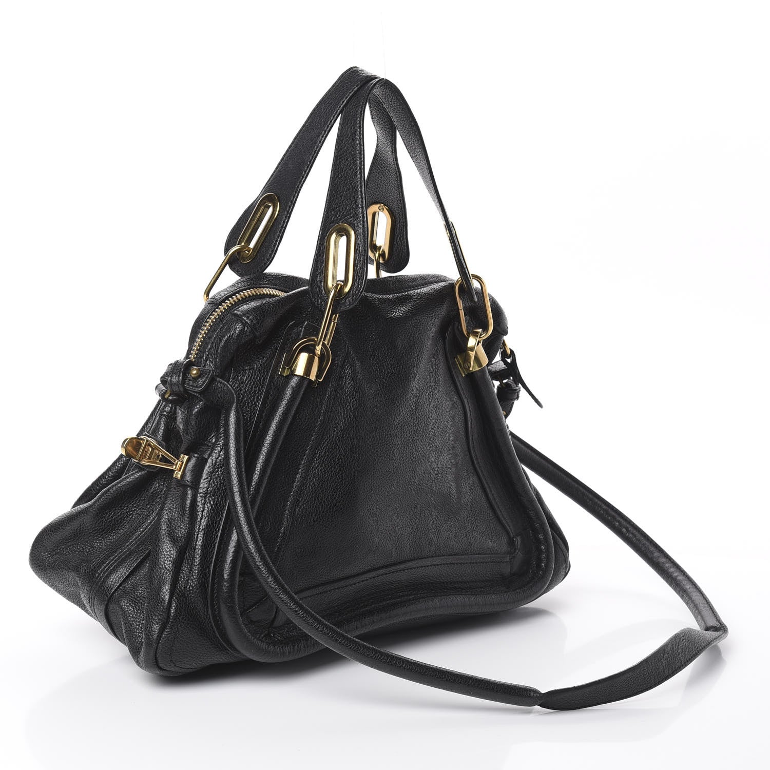 Chloe Calfskin Medium Paraty Black 2 of 8