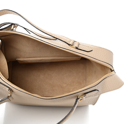 Celine Bullhide Calfskin Small Ring Bag Milky Beige 5 of 8