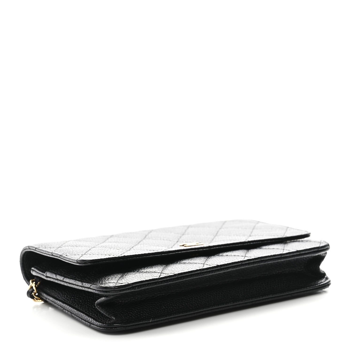 Chanel Caviar Quilted Wallet on Chain WOC Black 4 of 12