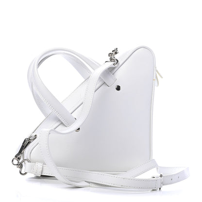 Balenciaga Calfskin XS Triangle Duffle White 2 of 6