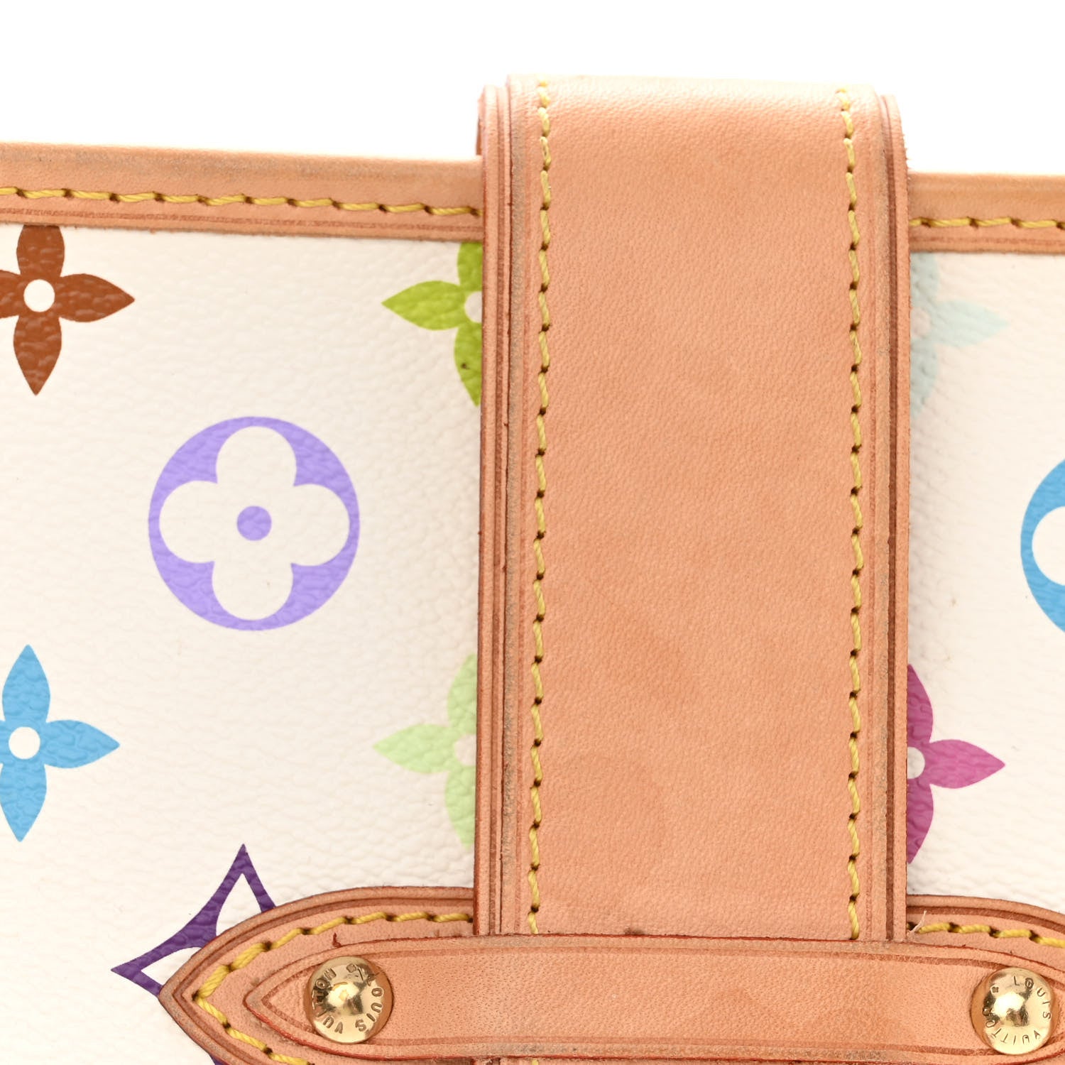 Louis Vuitton Monogram Multicolor Shirley White 10 of 10