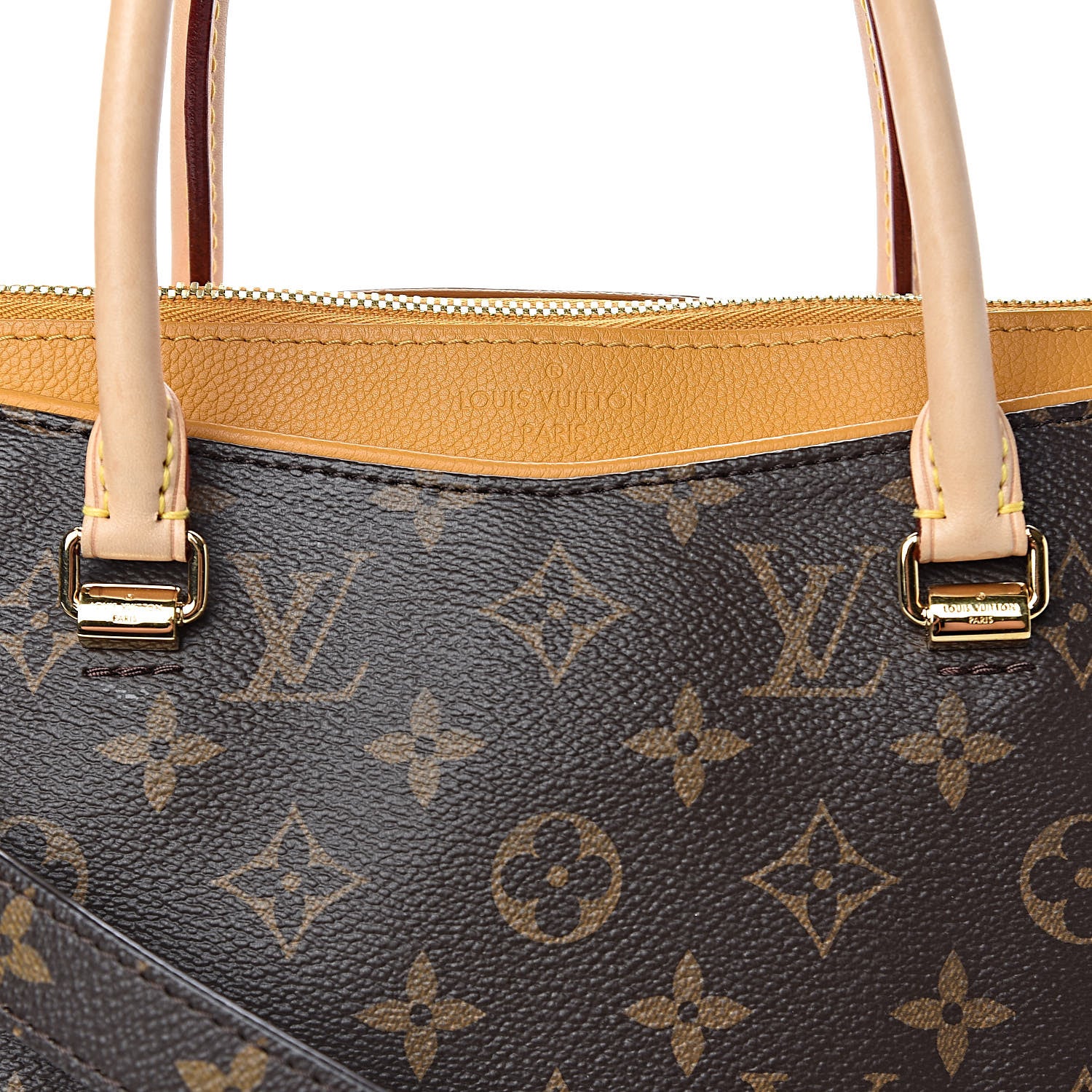 Louis Vuitton Monogram Pallas Safran 6 of 9