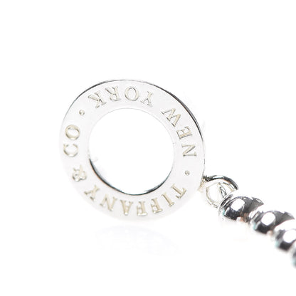 Tiffany Sterling Silver 4mm Beads Toggle Necklace 5 of 7