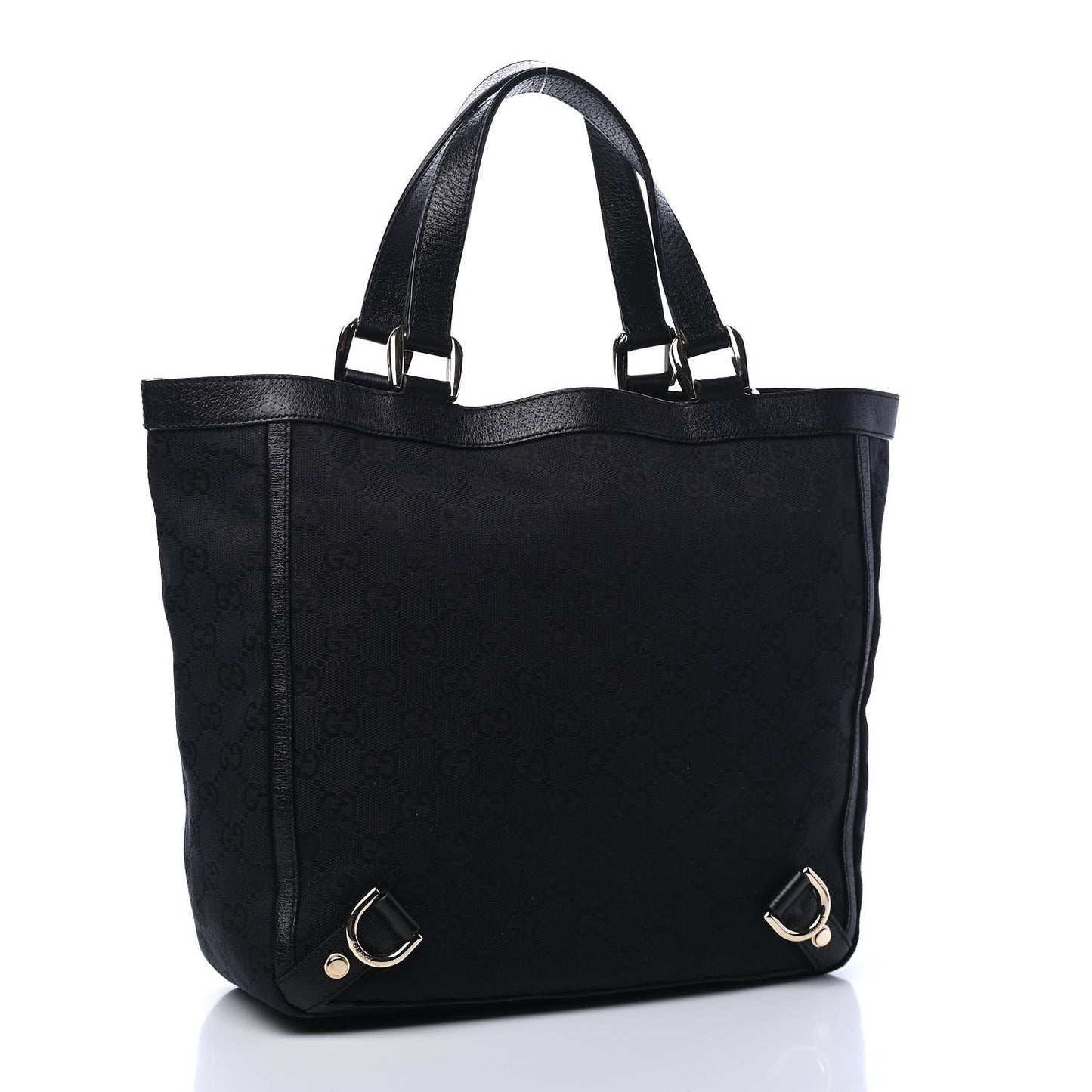 Monogram Small Abbey Tote Black