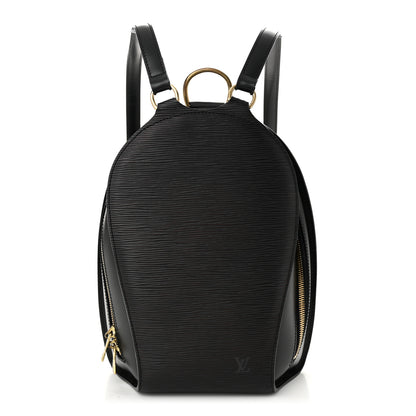 Louis Vuitton Epi Mabillon Backpack Black 1 of 9