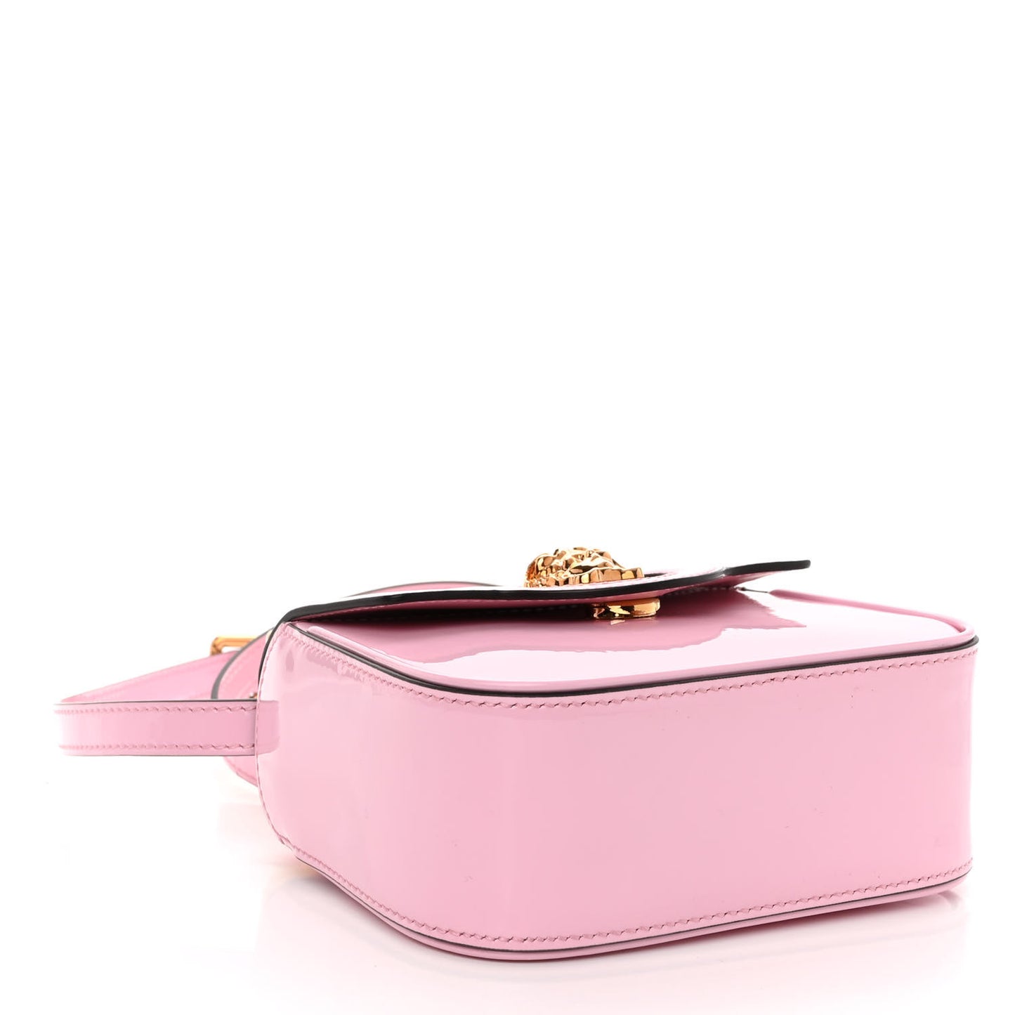Patent Mini La Medusa Bag Pink