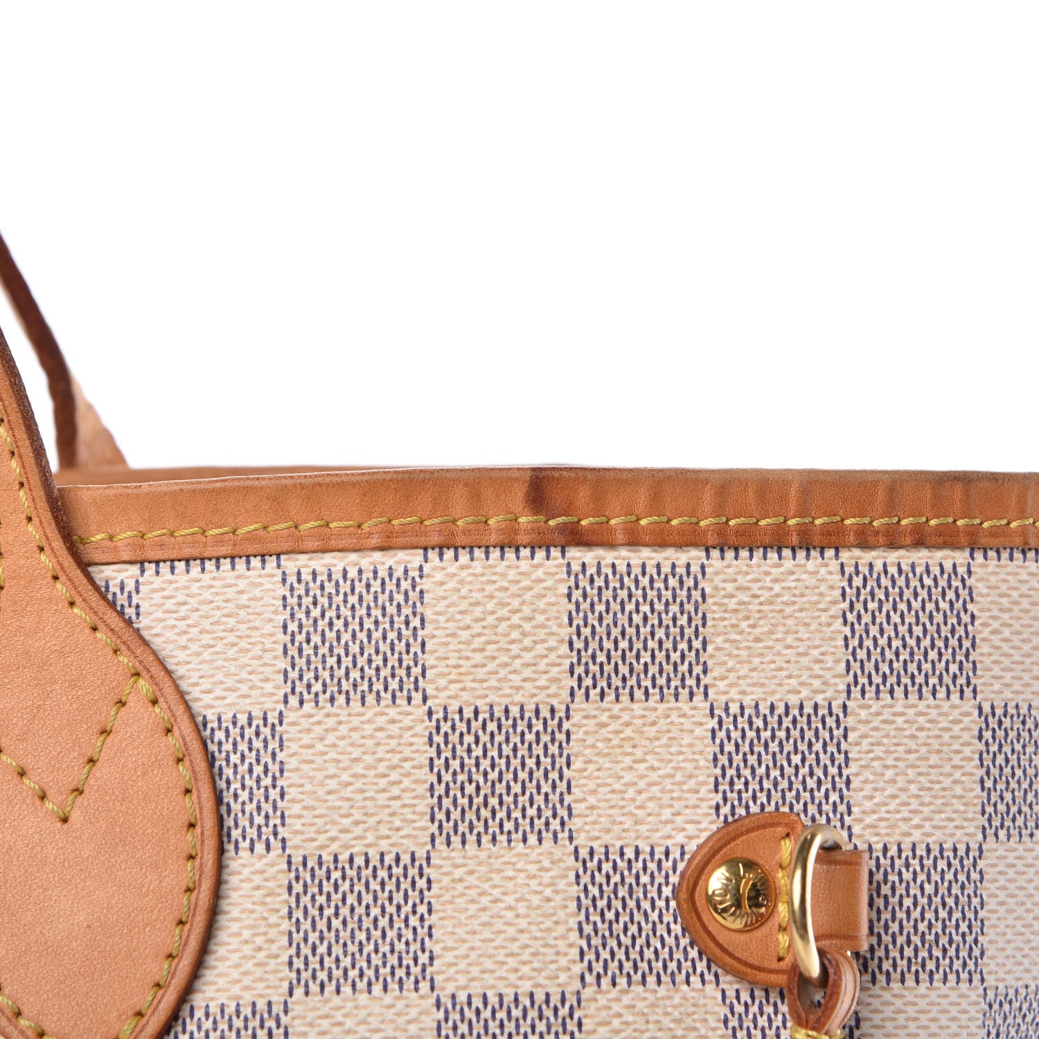 Louis Vuitton Damier Azur Neverfull MM 17 of 18