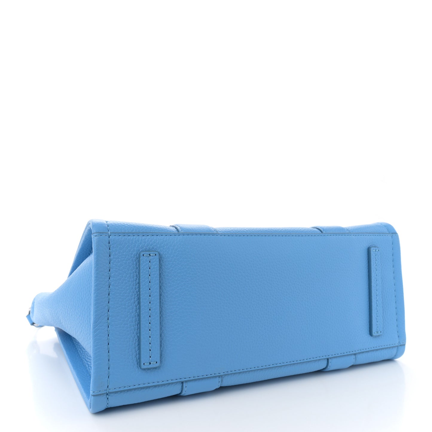 Grained Calfskin Medium The Tote Bag Spring Blue