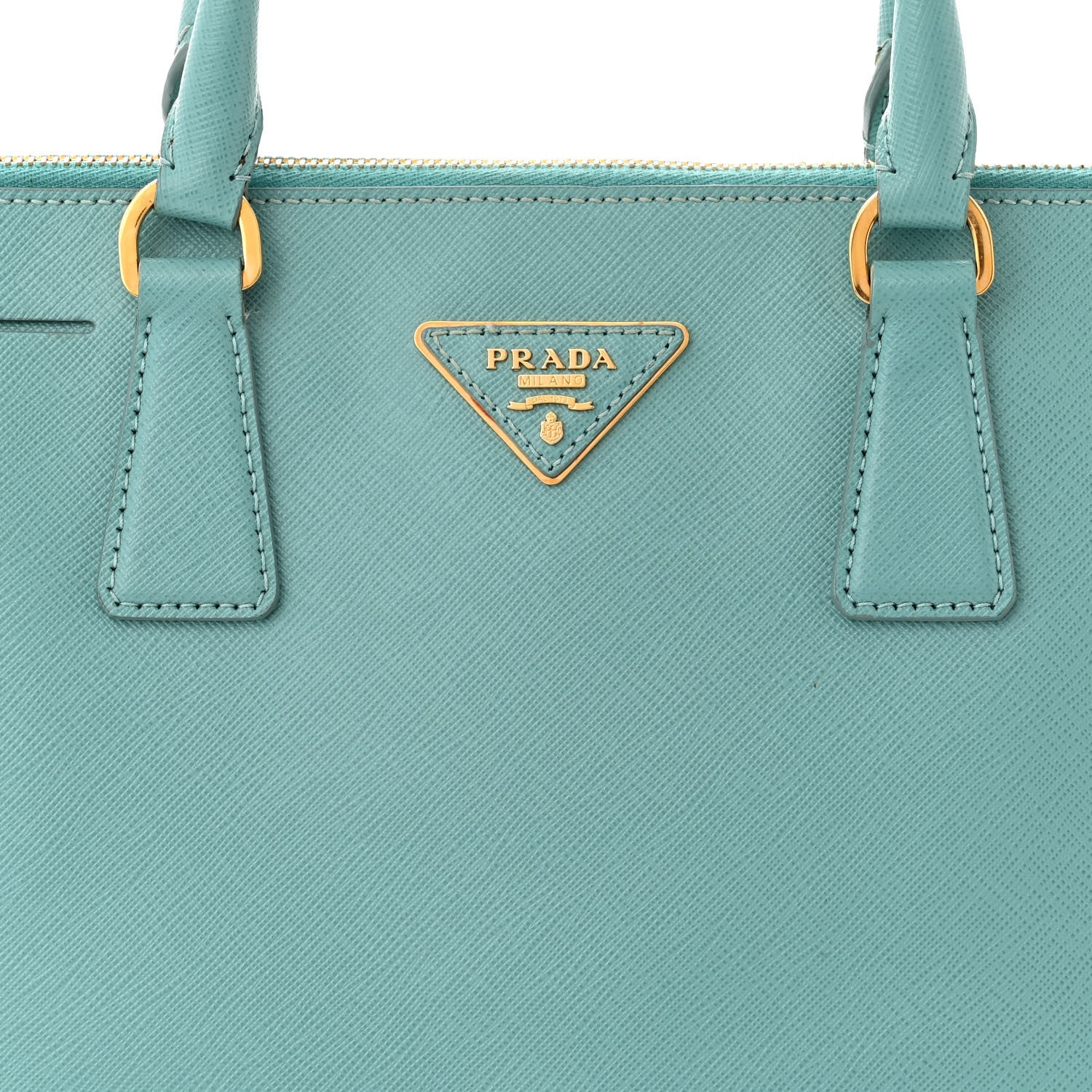 Prada Saffiano Lux Large Promenade Tote Anice 9 of 13
