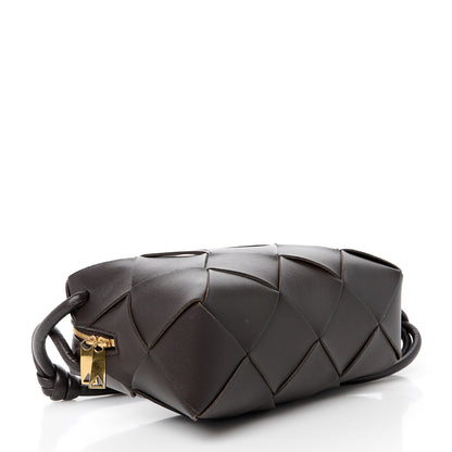 Bottega Veneta Lambskin Maxi Intrecciato Small Cassette Camera Bag Fondant 4 of 9