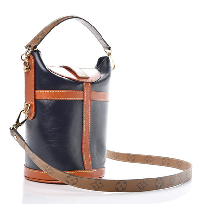 Louis Vuitton Calfskin Duffle Bag Navy 3 of 9