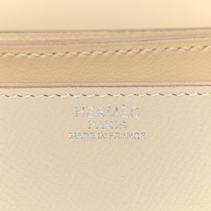 Hermes Epsom Mosaique Au 24-17 Craie 6 of 10