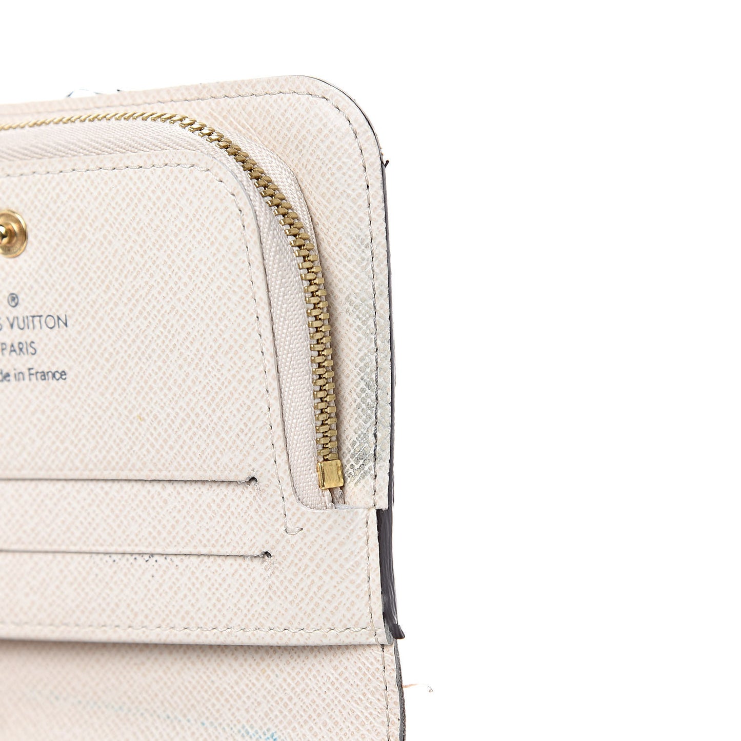 Monogram Insolite Coin Purse Wallet White