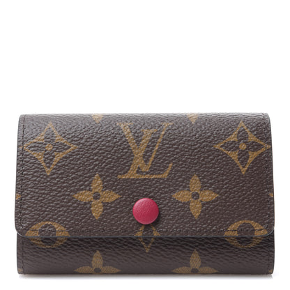 Louis Vuitton Monogram 6 Key Multicles Holder Fuchsia 1 of 7