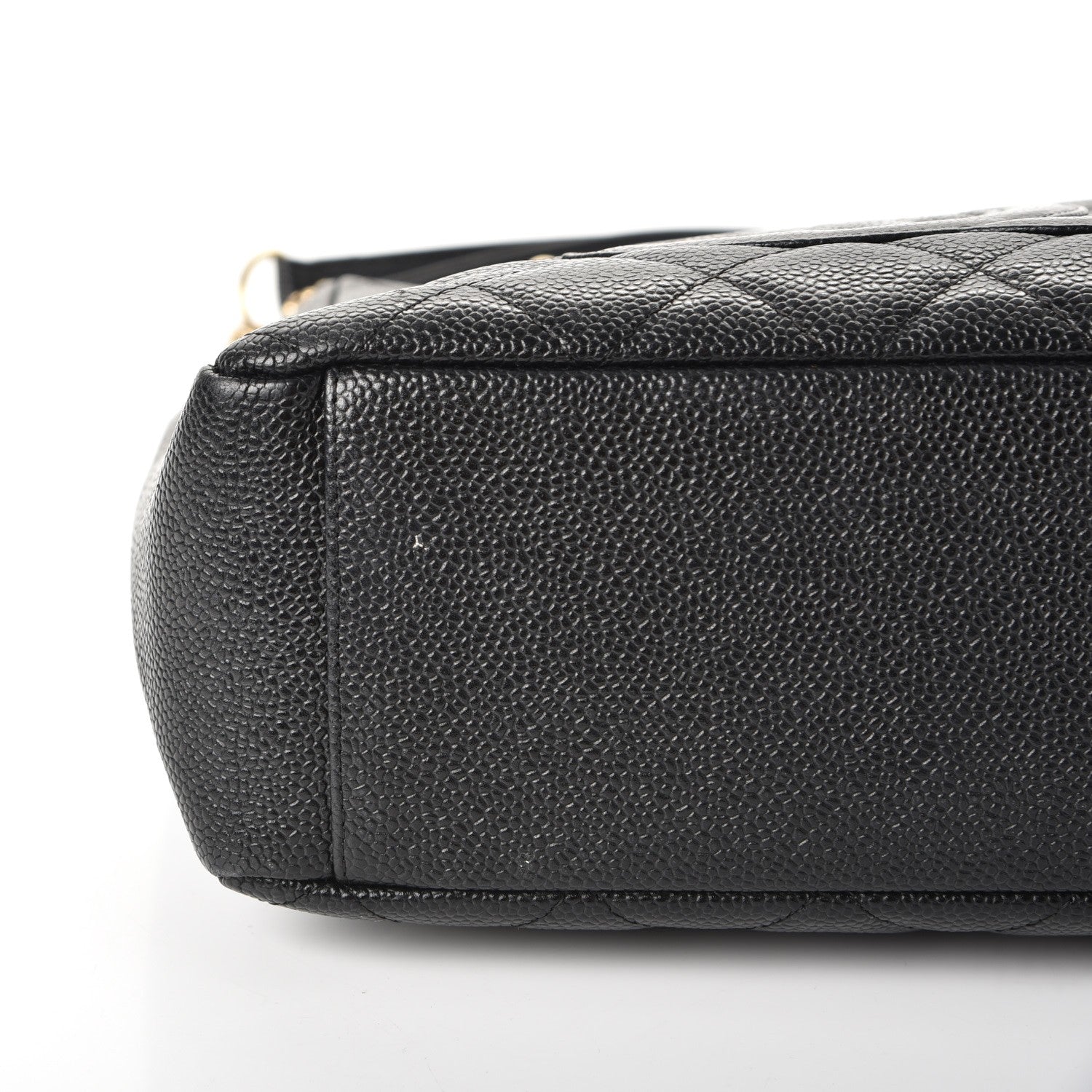 Chanel Caviar Quilted Petit Shopping Tote PST Black 11 of 13