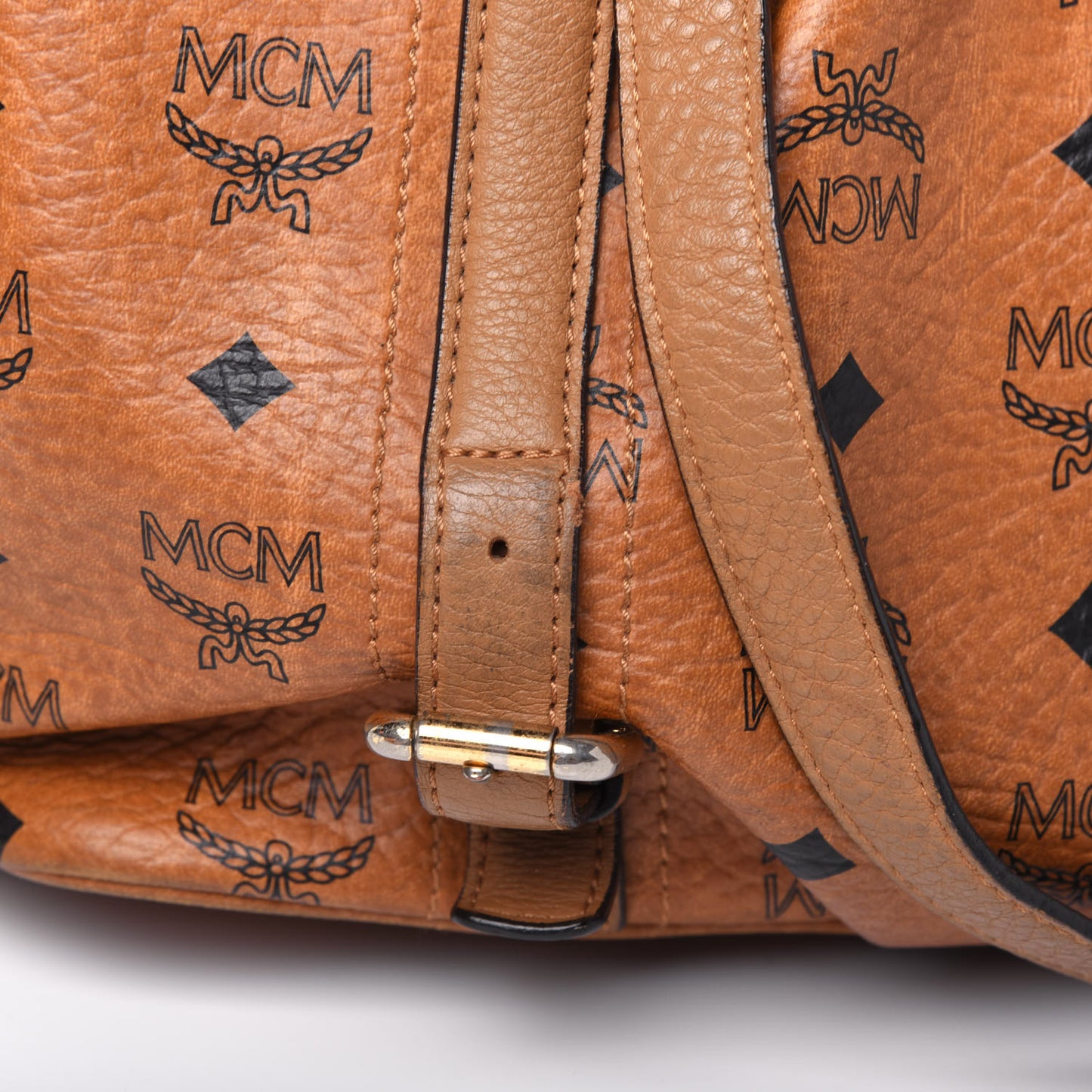 Visetos Medium Essentials Shopper Tote Cognac