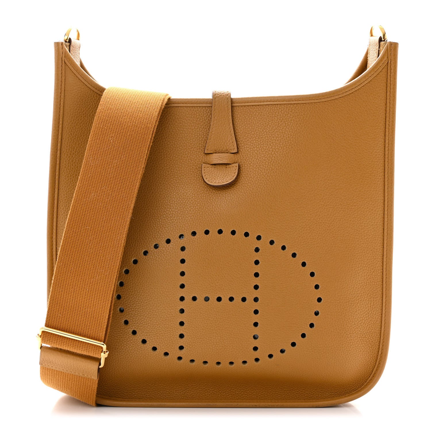 Hermes Taurillon Maurice Evelyne III PM Sesame 1 of 11