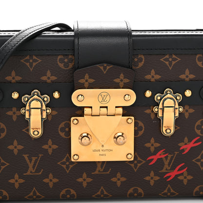 Louis Vuitton Monogram Petite Malle Black 7 of 11