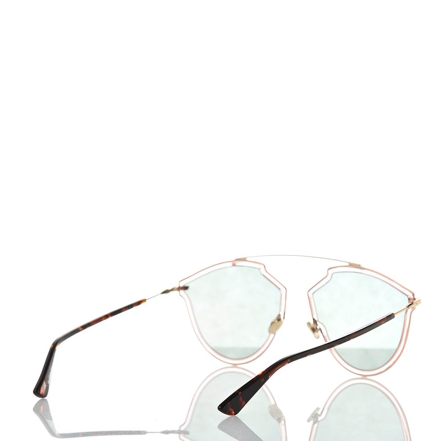 Mirrored So Real Rise Sunglasses Pink Gold