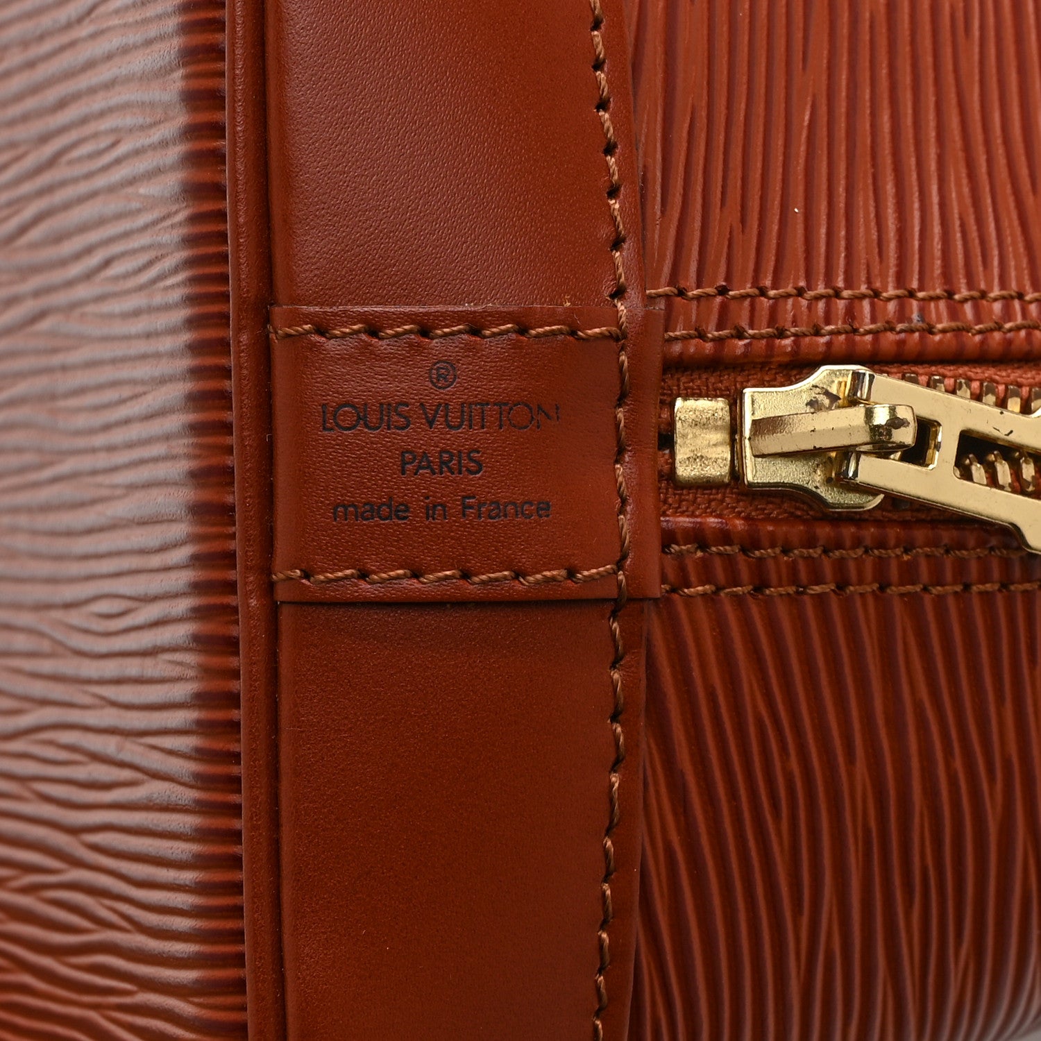 Louis Vuitton Epi Alma PM Kenyan Fawn 6 of 10