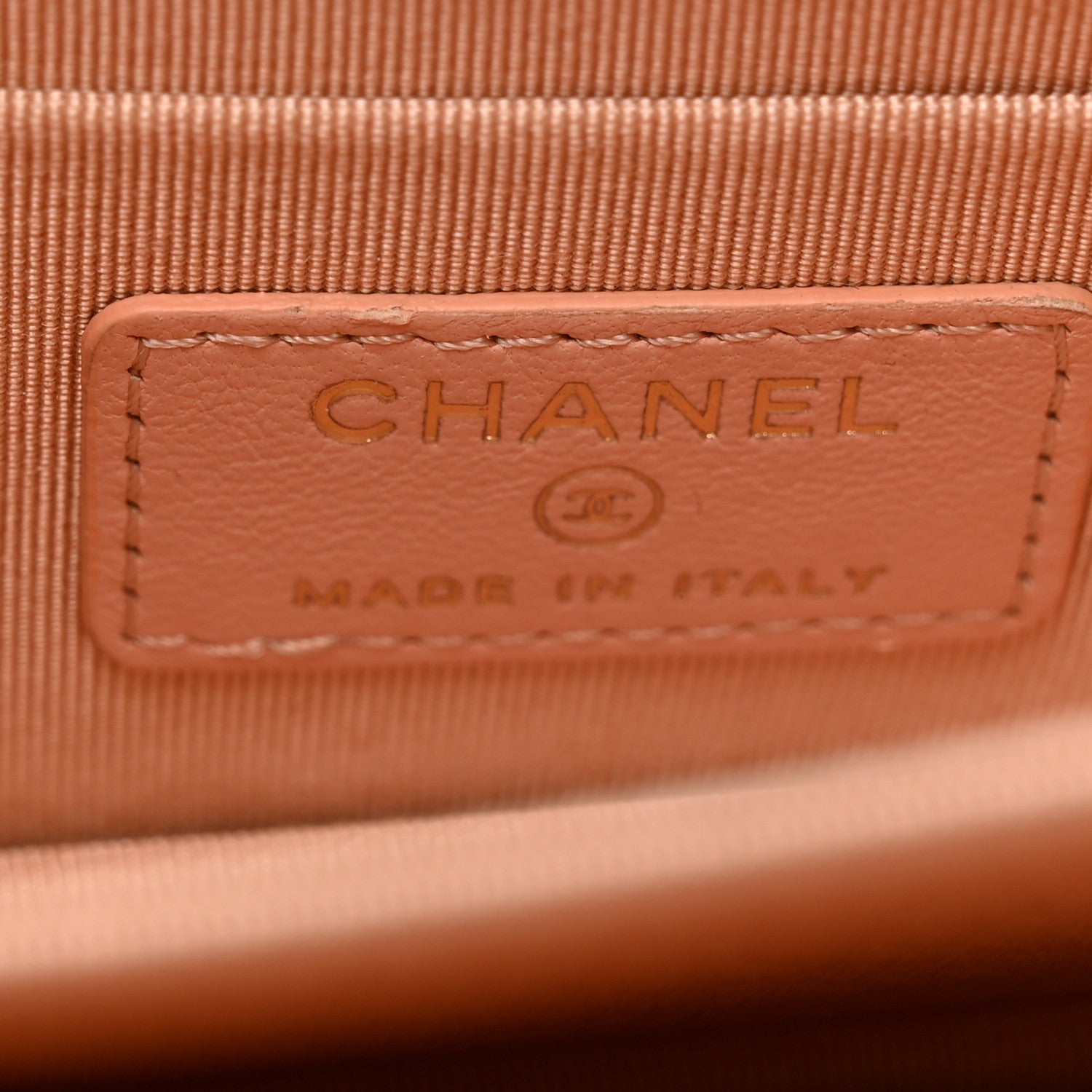 Chanel Lambskin Quilted Mini Wallet On Chain WOC Light Pink 6 of 10