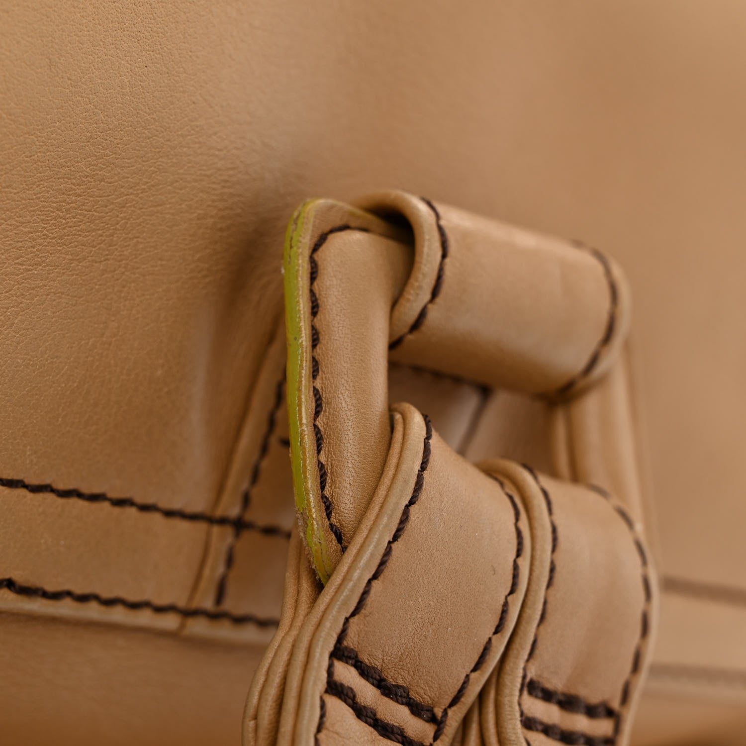 Chanel Lambskin CC Drawstring Backpack Beige 11 of 12