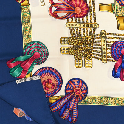 Hermes Silk Les Rubans Du Cheval Scarf 90 3 of 4