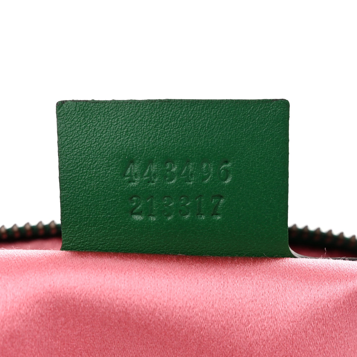 Jacquard Matelasse Floral Medium GG Marmont Shoulder Bag Green