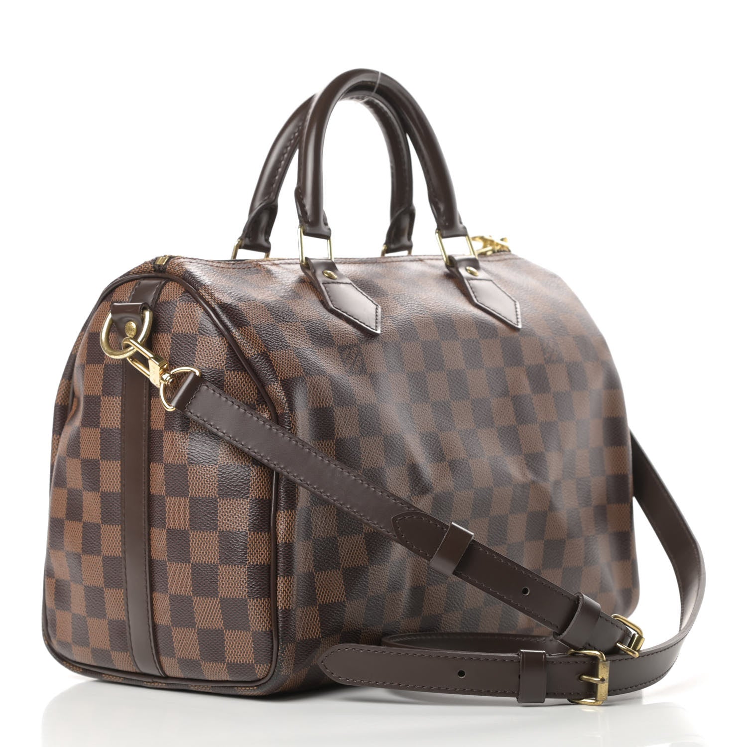 Louis Vuitton Damier Ebene Speedy Bandouliere 30 3 of 14