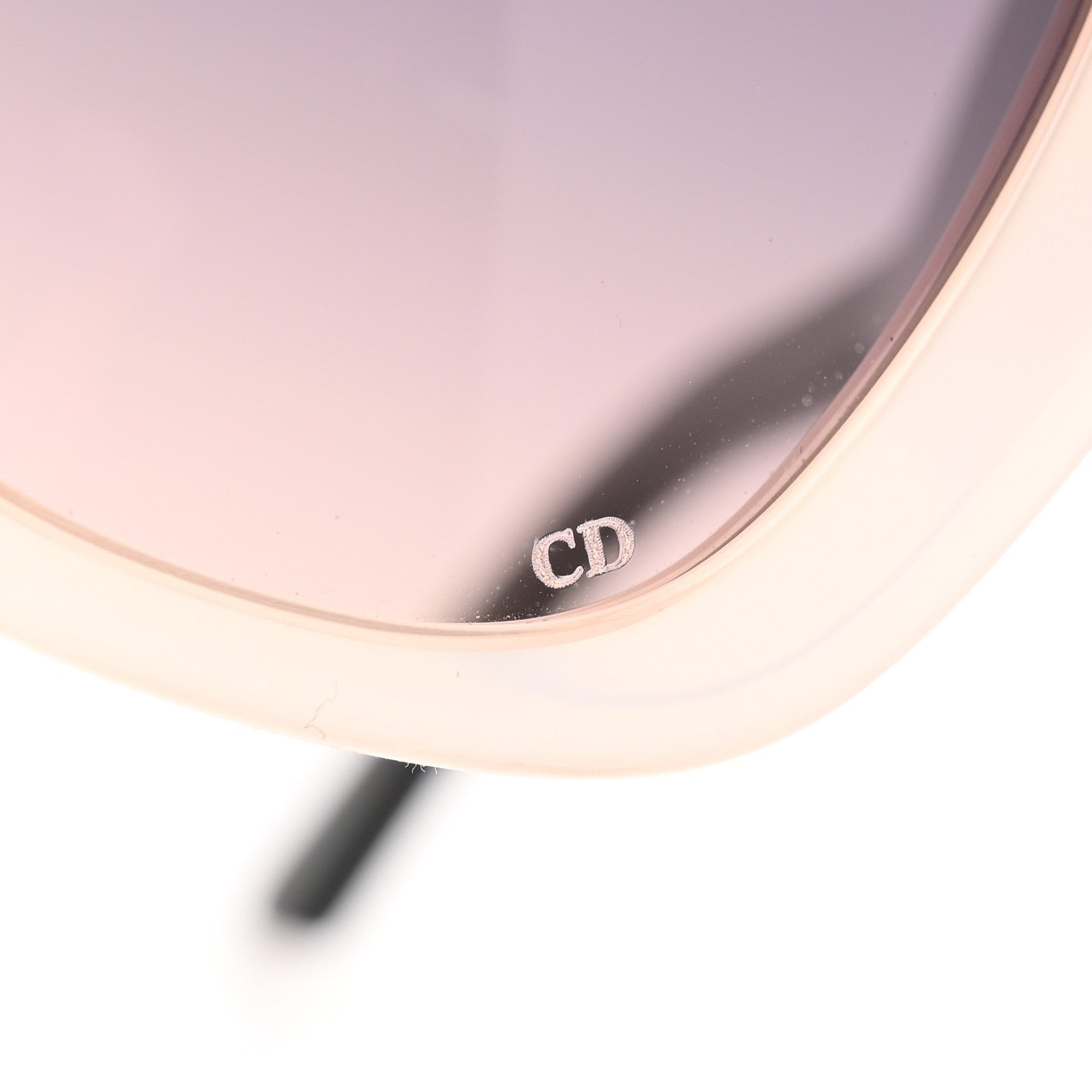 Christian Dior Acetate Diorbobby Sunglasses Pink Black 9 of 10