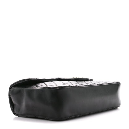 Chanel Lambskin Quilted Medium Westminster Pearl Flap Black 4 of 11