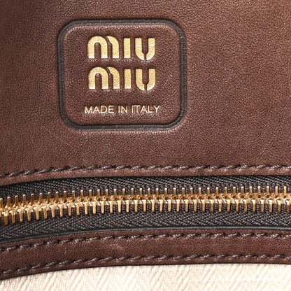 Miu Miu Nappa Aviator Medium Aventure Bag Radica 6 of 10