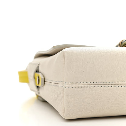 Lanvin Calfskin Mini Happy Edgy Crossbody Jaune 7 of 10