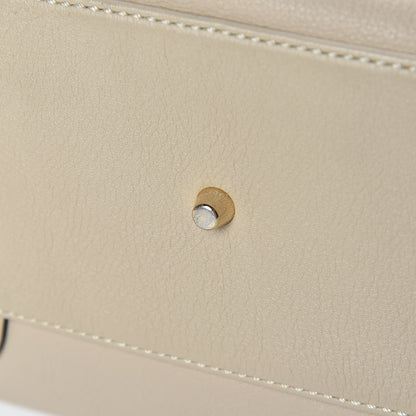 Burberry Grainy Calfskin Small Canterbury Tote Beige 11 of 18