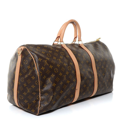 Louis Vuitton Monogram Keepall Bandouliere 55 4 of 9