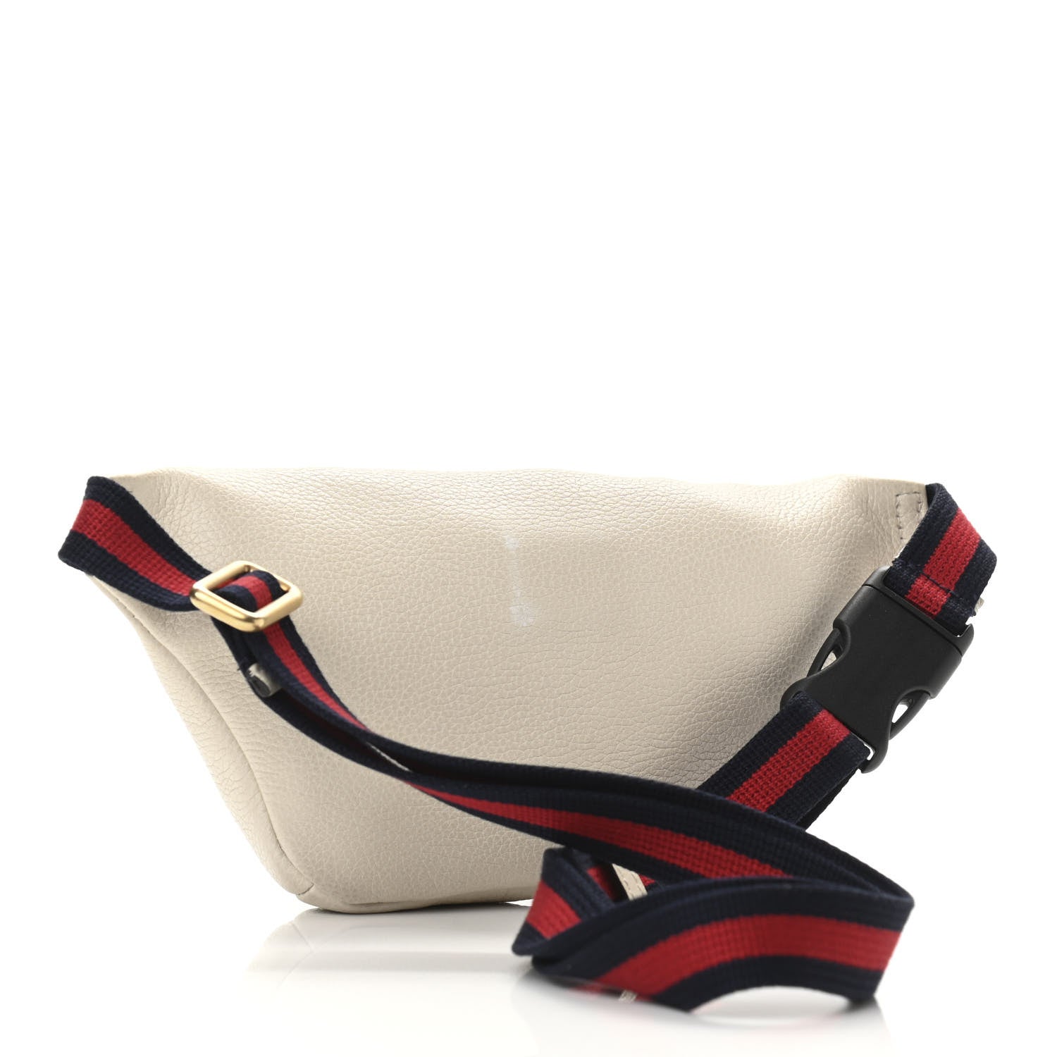 Gucci Grained Calfskin Small Logo Belt Bag White 3 of 12
